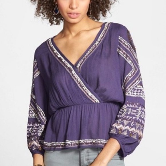 Free People Stitch Up Your Heart Beaded Tunic - Picture 2 of 12